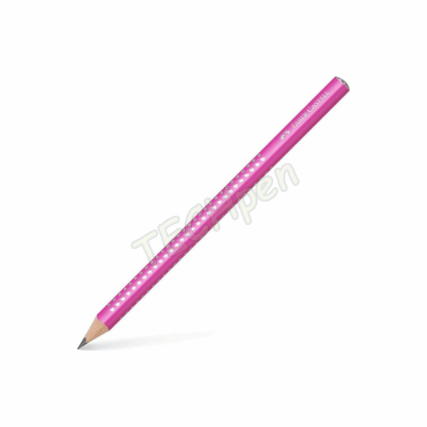 FABER CASTELL ΜΟΛΥΒΙ HB JUMBO SPARKLE II OF111612 ΡΟΖ 12309740