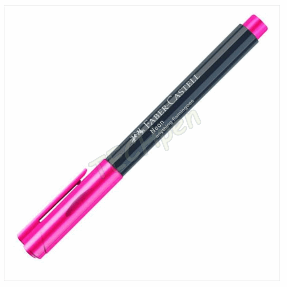 FABER CASTELL ΝΕΟΝ ΜΑΡΚΑΔΟΡΑΚΙ ΣΧΕΔΙΟΥ ΑΝΕΞΙΤΗΛΟ 1,5mm AG160860 WATER BASED INDIAN INK ΡΟΖ 12310361
