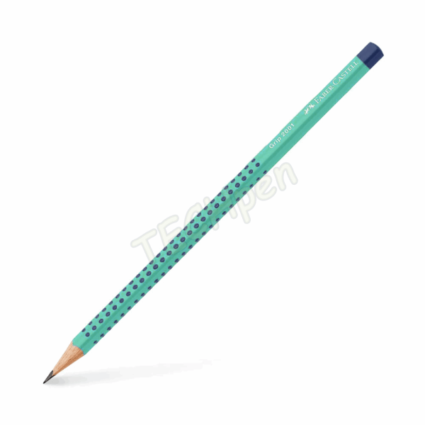 FABER CASTELL OF117004 ΜΟΛΥΒΙ GRIP FLOW EDITION B BUZZING BLUE 129117004