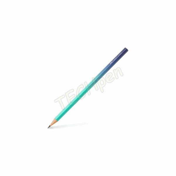 FABER CASTELL OF118403 ΜΟΛΥΒΙ ΤΡΙΓΩΝΙΚΟ FLOW EDITION B BUZZING BLU 129118403