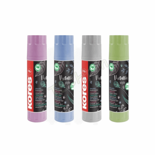 KORES ΚΟΛΛΑ ΣΤΙΚ ΜΕΤΑΛΛΙΚΑ ΧΡΩΜΑΤΑ 20gr KR12212