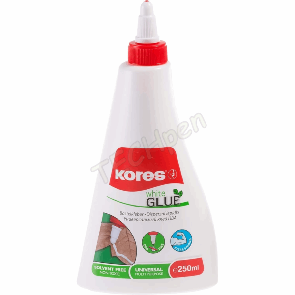 KORES ΚΟΛΛΑ ΥΓΡΗ ΛΕΥΚΗ 250ml KR75826 ΝΤΙΣΠΕΝΣΕΡ 12460009