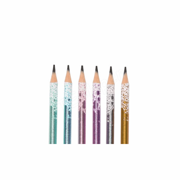 MAPED ΜΟΛΥΒΙ HB BLACK PEPS GLITTER 851805