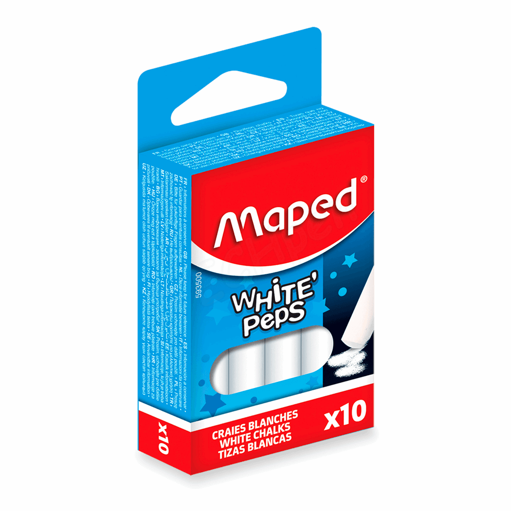 MAPED ΚΙΜΩΛΙΕΣ ΛΕΥΚΕΣ 10τμχ ΣΕ ΚΟΥΤΙ 593500