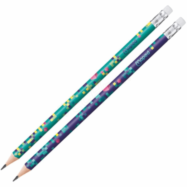 MAPED ΜΟΛΥΒΙ HB ΜΕ ΓΟΜΑ PIXEL 851818