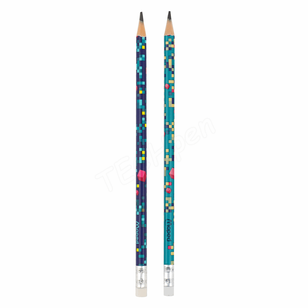 MAPED ΜΟΛΥΒΙ HB ΜΕ ΓΟΜΑ PIXEL 851818
