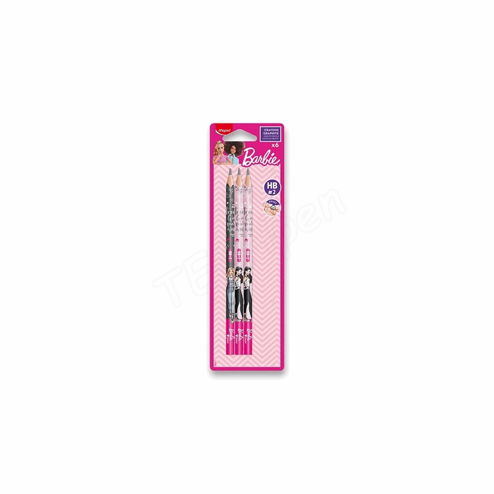 MAPED ΜΟΛΥΒΙ ΗΒ BARBIE 6τμχ 850801