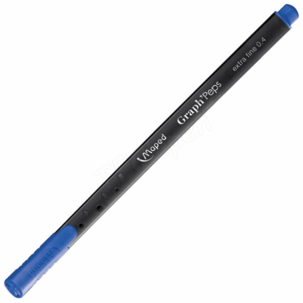 MAPED ΜΑΡΚΑΔΟΡΑΚΙ ΓΡΑΦΗΣ GRAPH PEPS FINE 0.4mm ΜΠΛΕ 749120