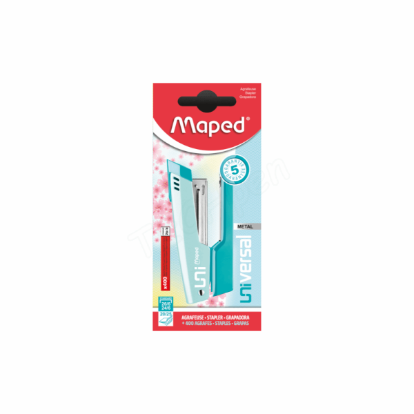 MAPED ΣΥΡΡΑΠΤΙΚΟ ESSENTIALS PASTEL METAL HALF STRIP 24/6 354301