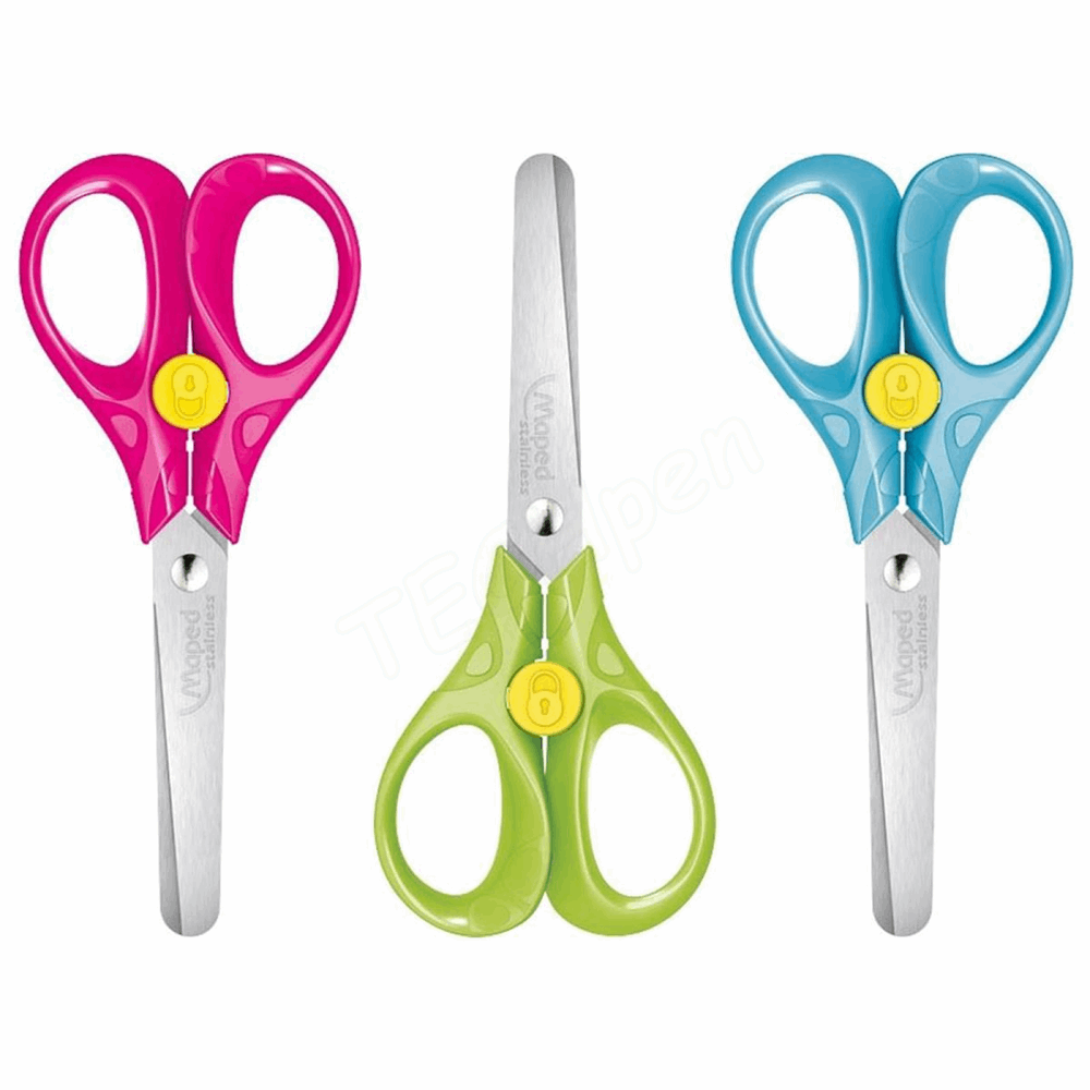 MAPED ΨΑΛΙΔΙ ΑΣΦΑΛΕΙΑΣ ΜΕ ΚΟΥΜΠΙ ΣΥΜΜΕΤΡΙΚΟ 13cm 473112