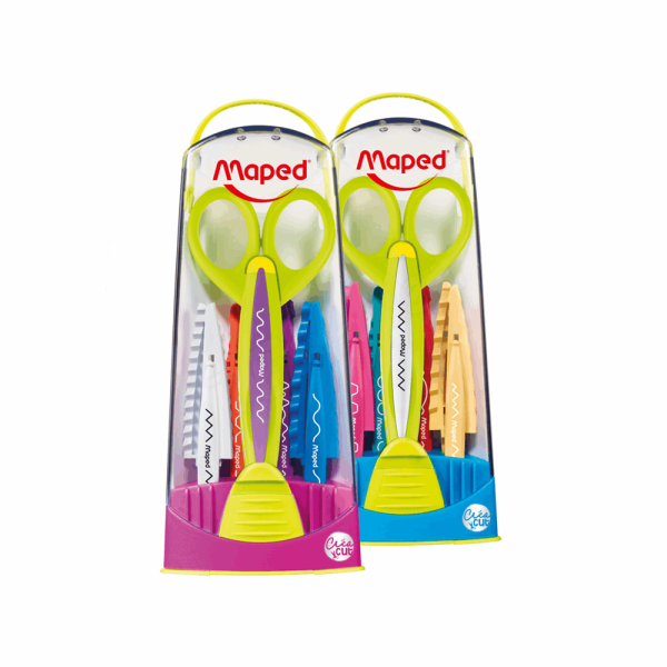 MAPED ΨΑΛΙΔΙ CREACUT ΓΙΑ ΔΗΜΙΟΥΡΓΙΚΑ ΚΟΨΙΜΑΤΑ ME 5 ΑΝΤΑΛΛΑΚΤΙΚΕΣ ΛΑΜΕΣ 3+ 601006