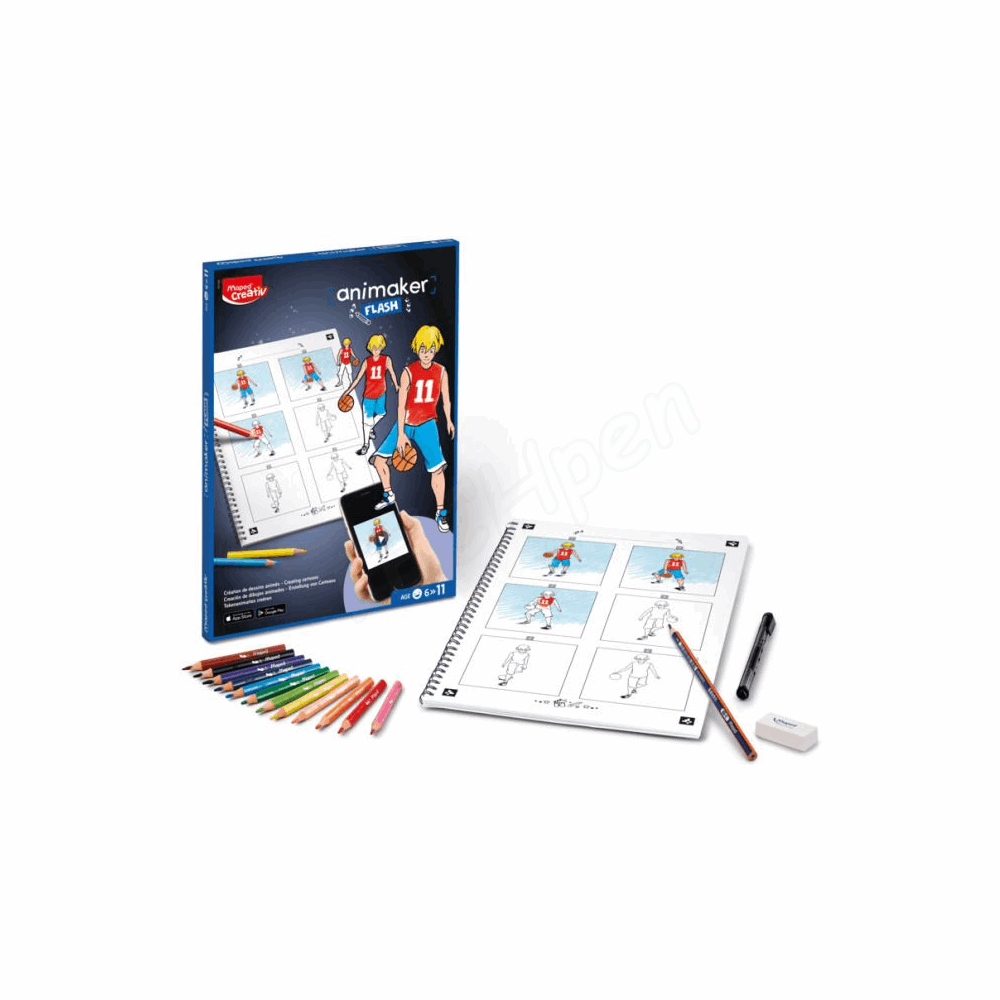 MAPED CREATIVE ANIMAKER FLASH ACTION 907066