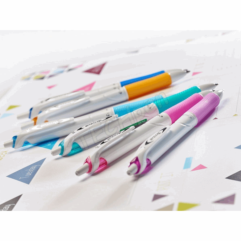 PILOT ΣΤΥΛΟ BG ACROBALL PW MEDIUM ΜΩΒ BAB-15M-WV-BG