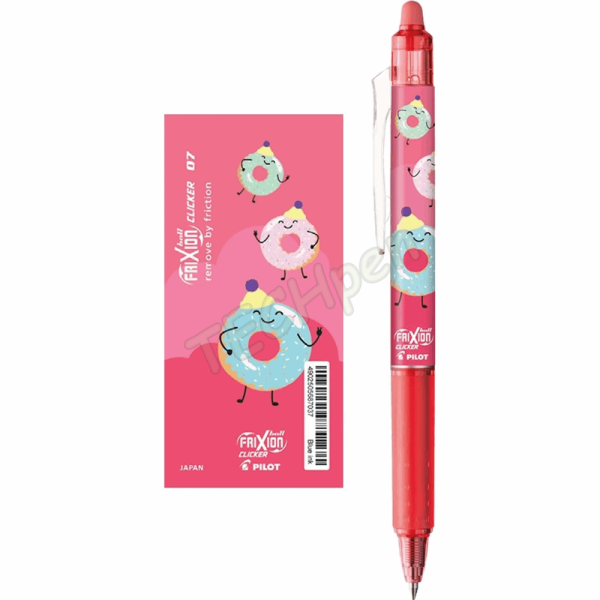 PILOT ΣΤΥΛΟ FRIXION CLICKER (ΜΠΛΕ 0.7mm) SWEET PARADISE ΣΩΜΑ ΡΟΖ DFF458869