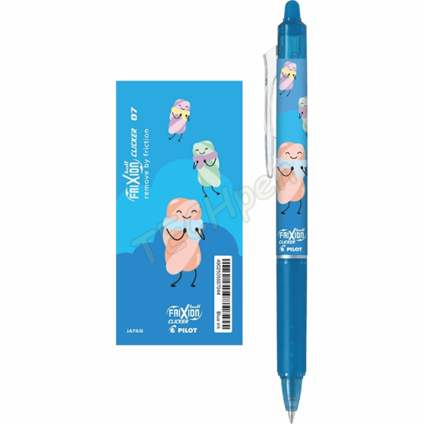 PILOT ΣΤΥΛΟ FRIXION CLICKER (ΜΠΛΕ 0.7mm) SWEET PARADISE ΣΩΜΑ ΓΑΛΑΖΙΟ DFF458869