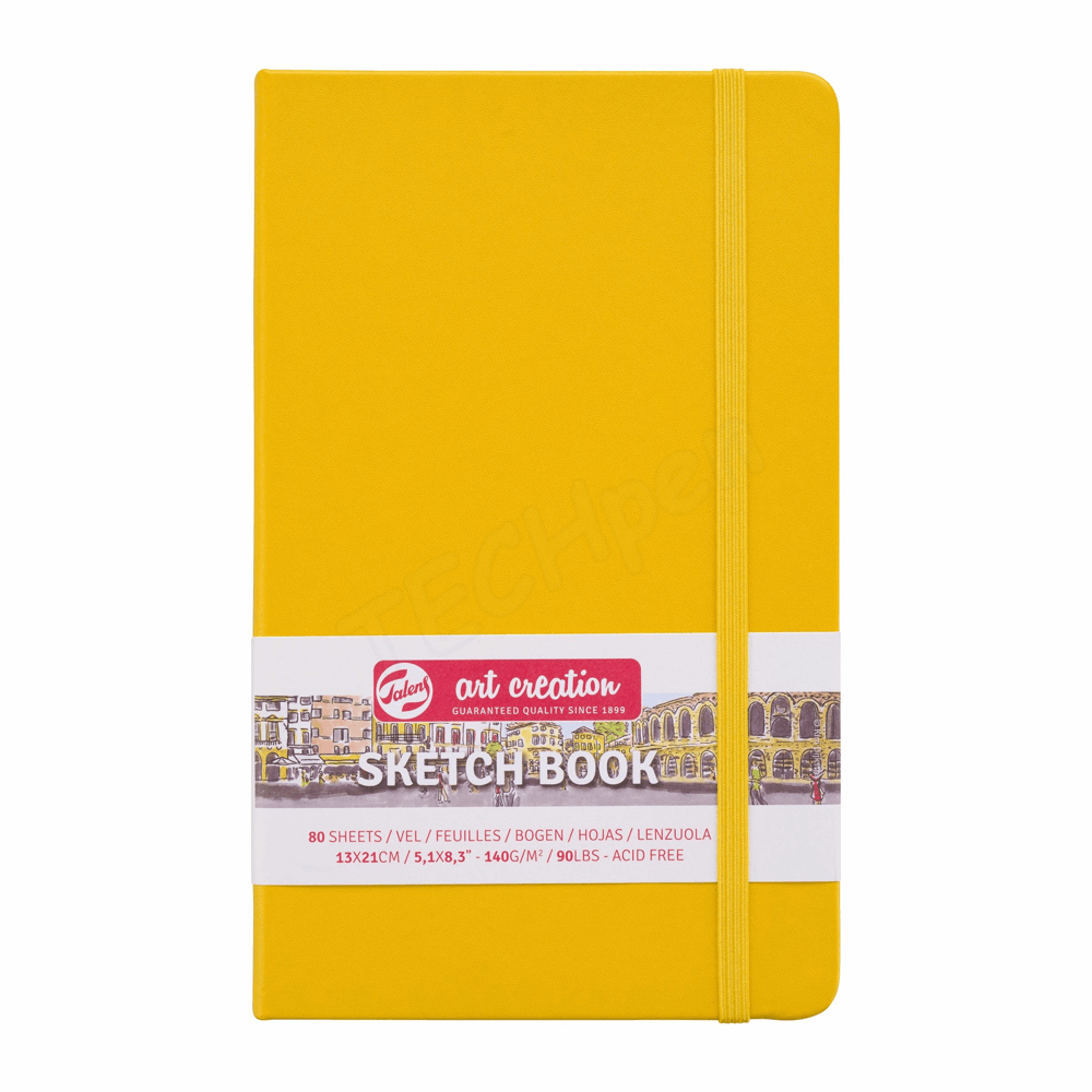 TALENS ART CREATION SKETCH BOOK 13X21 YELLOW TL9314112