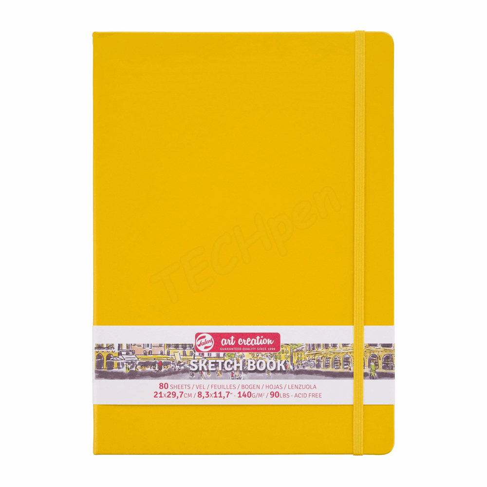 TALENS ART CREATION SKETCH BOOK 21X30 YELLOW TL9314113