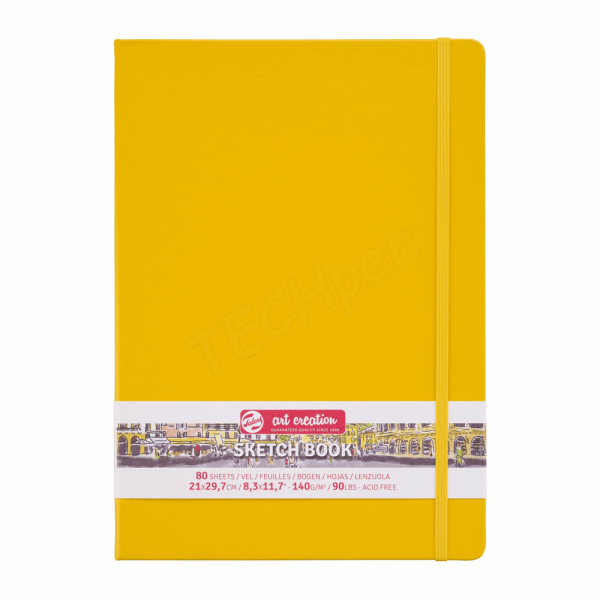 TALENS ART CREATION SKETCH BOOK 21X30 YELLOW TL9314113