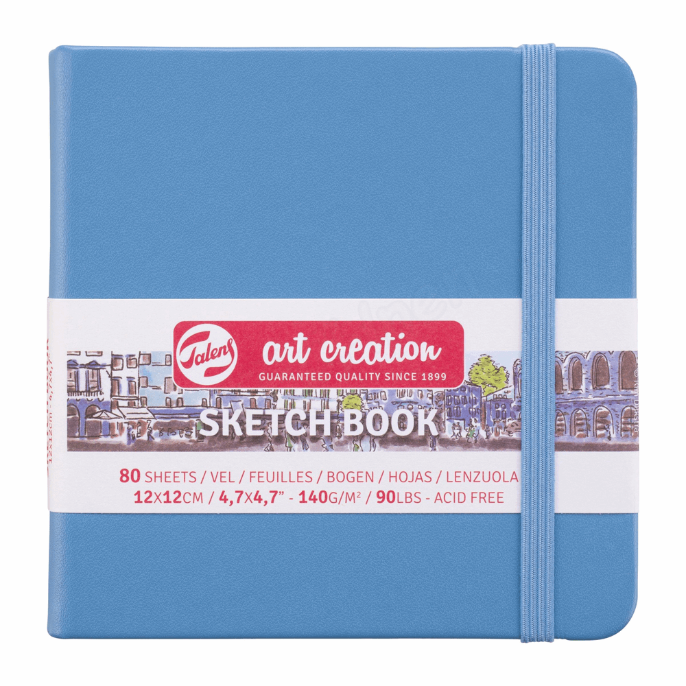 TALENS ART CREATION SKETCH BOOK 12X12 BLUE TL9314214
