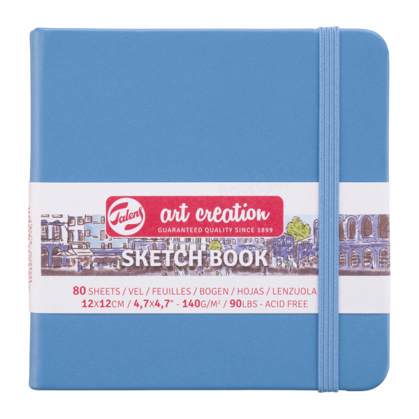 TALENS ART CREATION SKETCH BOOK 12X12 BLUE TL9314214