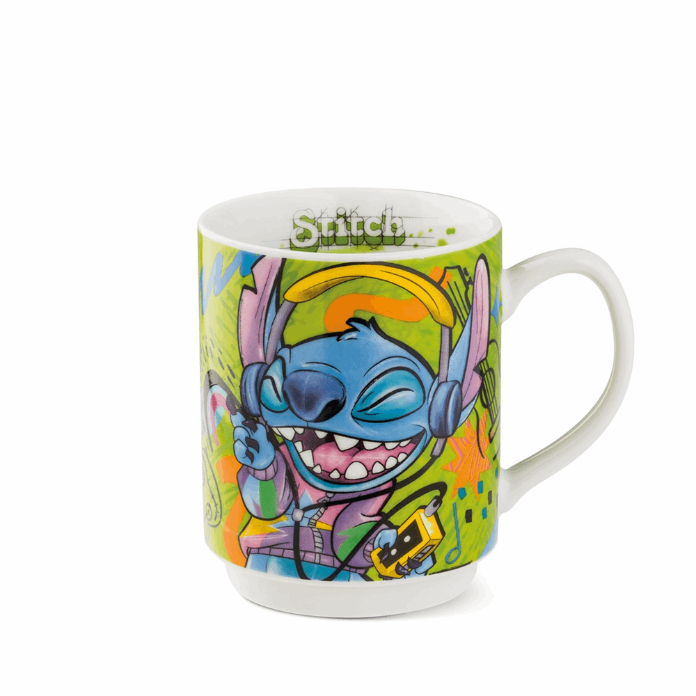DISNEY ΚΟΥΠΑ STITCH ΠΡΑΣΙΝΗ 350ml EG122010