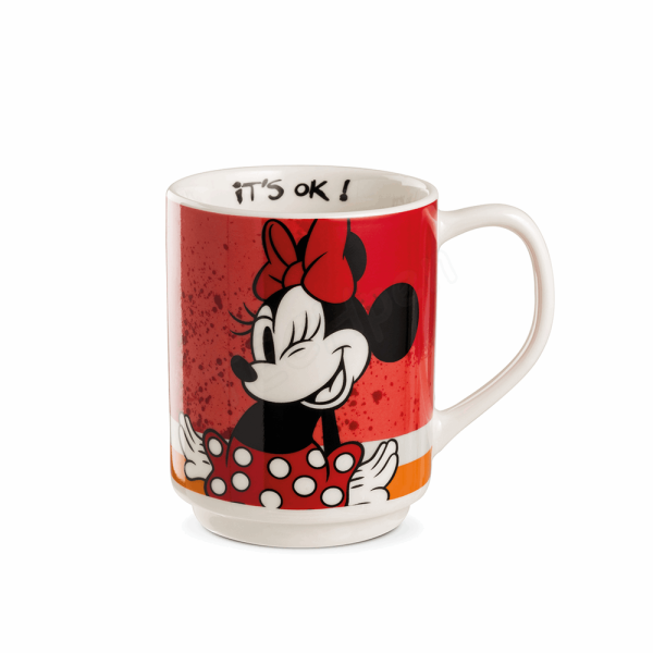 DISNEY ΚΟΥΠΑ MINNIE ΚΟΚΚΙΝΗ 350ml EG220001