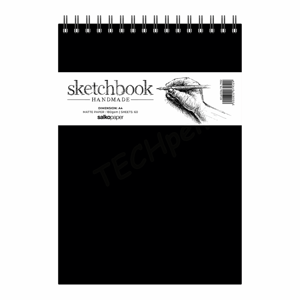SALKO ΤΕΤΡΑΔΙΟ ΣΠΙΡΑΛ SKETCHBOOK HANDMADE (Α4) 21,4 Χ 29,7 7952