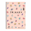 SALKO ΤΕΤΡΑΔΙΟ ΣΠΙΡΑΛ FRIENDS CENTRAL PERK 21X29/240σελ. 4θ 7299