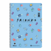 SALKO ΤΕΤΡΑΔΙΟ ΣΠΙΡΑΛ FRIENDS CENTRAL PERK 21X29/240σελ. 4θ 7299