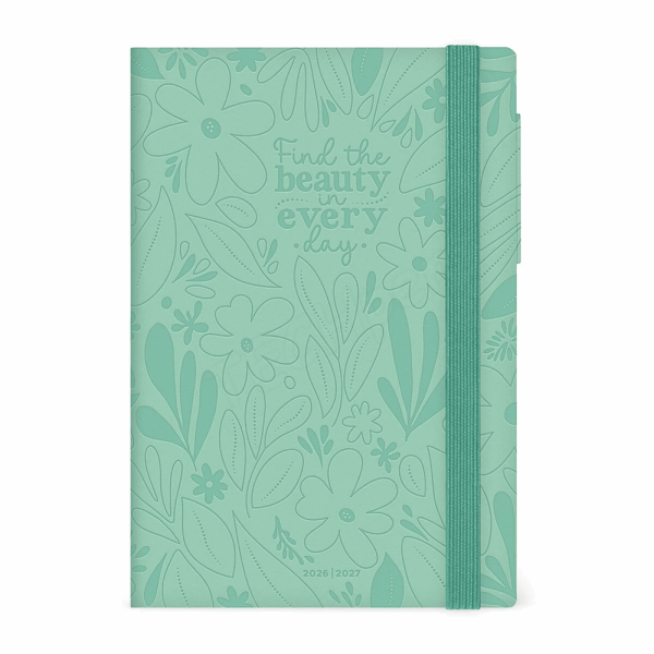 LEGAMI AG2716022 16-MONTH DIARY 2027 - BOTANIC GARDEN - MEDIUM - DAILY