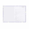 LEGAMI AG2716045 16-MONTH DIARY 2027 - DAISY - LILAC - MEDIUM - DAILY