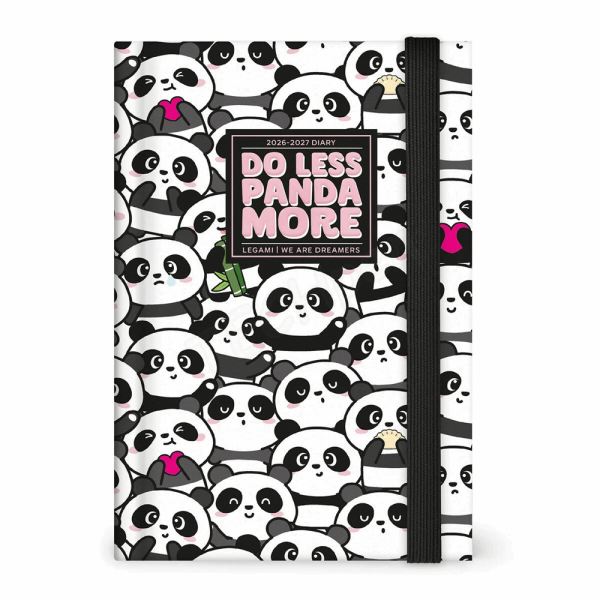 LEGAMI AG2716046 16-MONTH DIARY 2027 - PANDA - MEDIUM - DAILY
