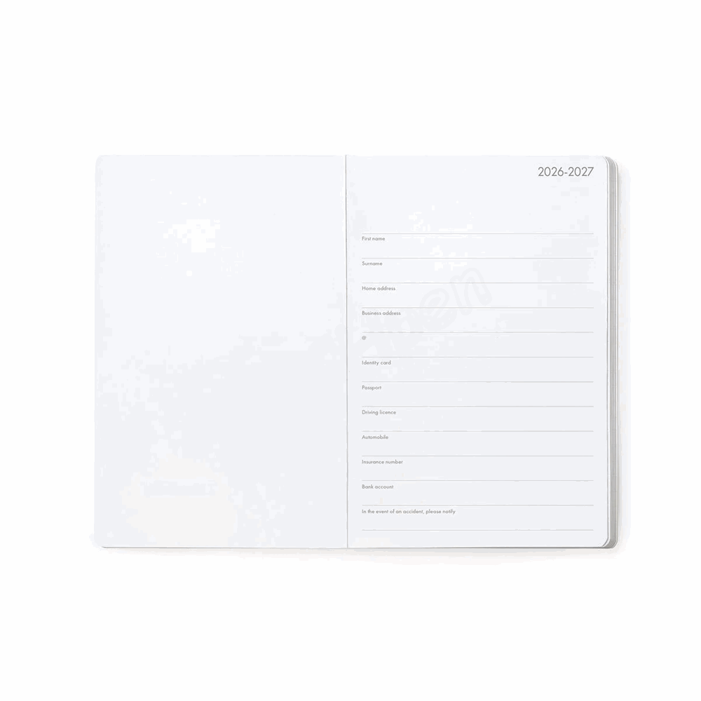 LEGAMI AG2716062 16-MONTH DIARY 2027 - BEE - GREEN - MEDIUM - WEEKLY