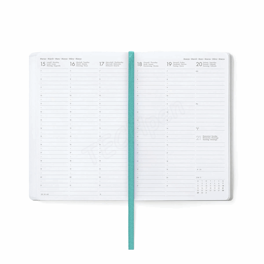 LEGAMI AG2716062 16-MONTH DIARY 2027 - BEE - GREEN - MEDIUM - WEEKLY