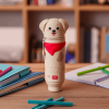 LEGAMI BTS 2026 - KA0025 KAWAII - 2-IN-1 SILICONE PENCIL CASE - SECRET BTS 2026 3