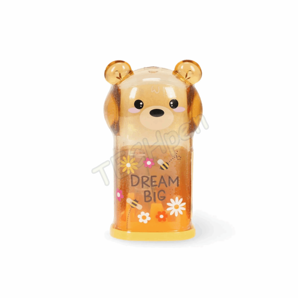 LEGAMI BTS 2026 - PSKT0002 TEDDY BEAR PENCIL SHARPENER - PENCIL SHARPENER W/CONT. - TO BE