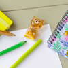 LEGAMI BTS 2026 - PSKT0002 TEDDY BEAR PENCIL SHARPENER - PENCIL SHARPENER W/CONT. - TO BE