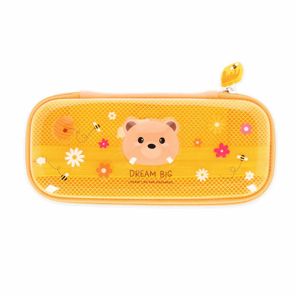 LEGAMI BTS 2026 - PCR0010 WONDER-WOW - PENCIL CASE - TEDDY BEAR
