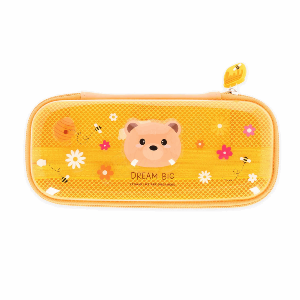 LEGAMI BTS 2026 - PCR0010 WONDER-WOW - PENCIL CASE - TEDDY BEAR