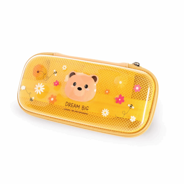 LEGAMI BTS 2026 - PCR0010 WONDER-WOW - PENCIL CASE - TEDDY BEAR