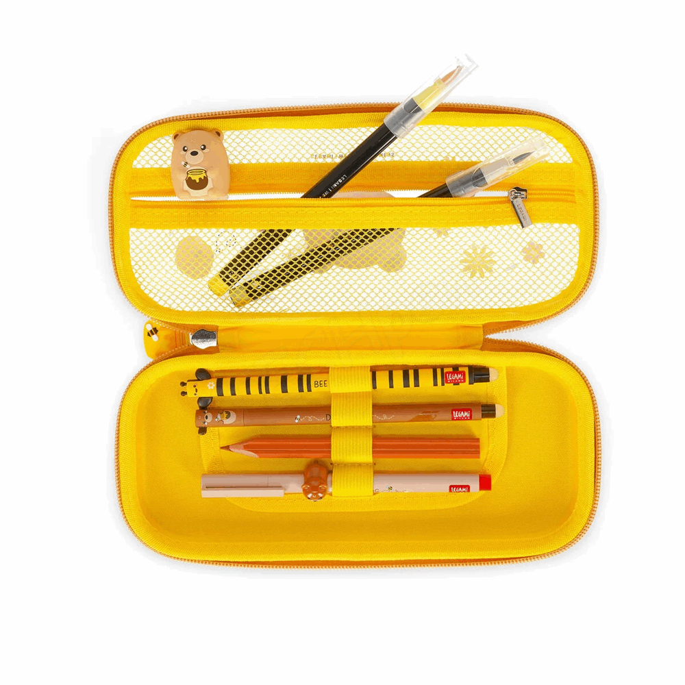 LEGAMI BTS 2026 - PCR0010 WONDER-WOW - PENCIL CASE - TEDDY BEAR