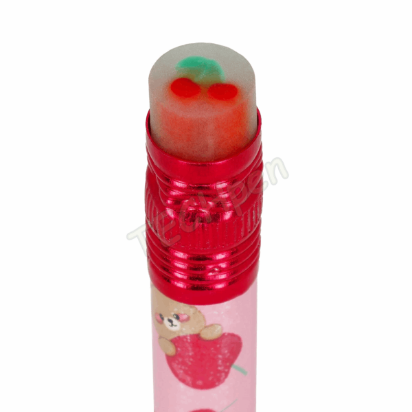 LEGAMI BTS 2026 - SCV0071 I USED TO BE A NEWSPAPER - RECYCLED PAPER PENCIL - TEDDY CHERRY