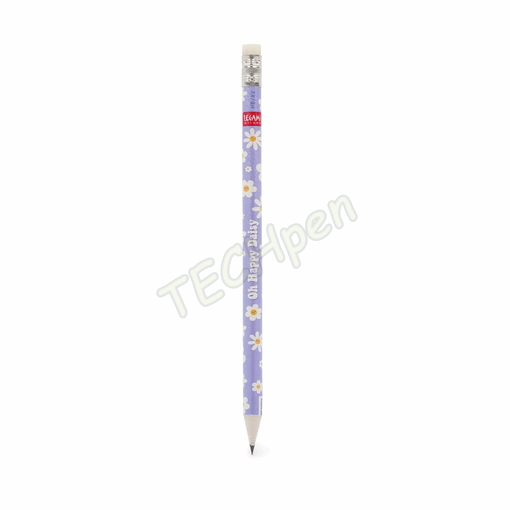 LEGAMI BTS 2026 - SCV0073 I USED TO BE A NEWSPAPER - RECYCLED PAPER PENCIL - DAISY