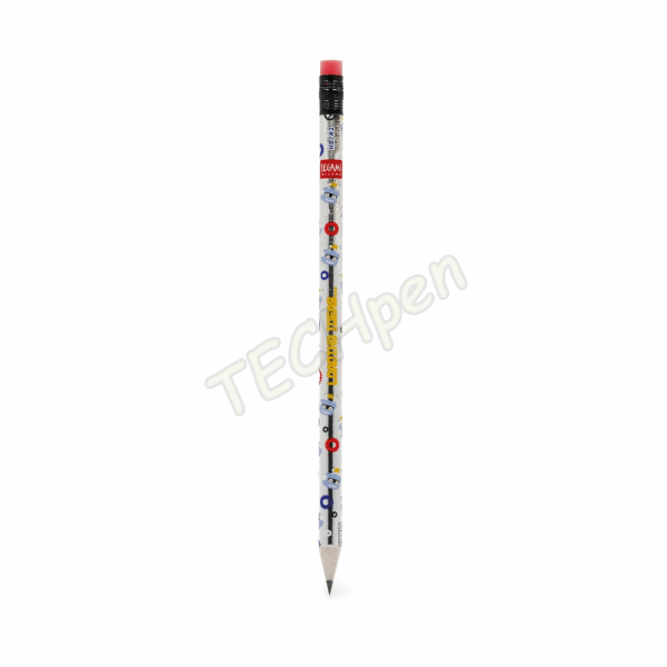 LEGAMI BTS 2026 - SCV0075 I USED TO BE A NEWSPAPER - RECYCLED PAPER PENCIL - ROBOT