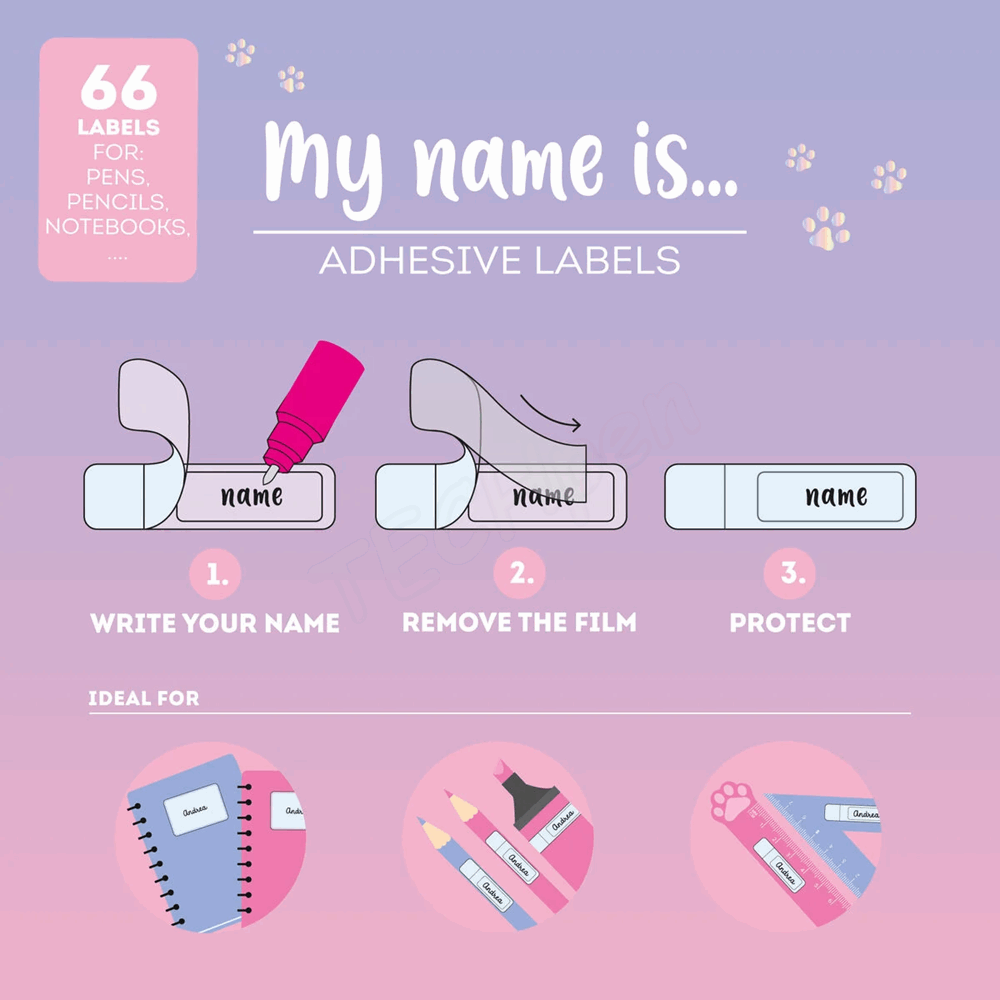 LEGAMI BTS 2026 - STK0001 SET OF 3 STICKER SHEET - KITTY - TO BE DEFINED - TO BE DEFINED