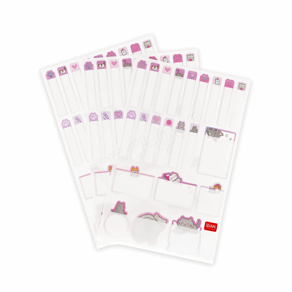 LEGAMI BTS 2026 - STK0001 SET OF 3 STICKER SHEET - KITTY - TO BE DEFINED - TO BE DEFINED