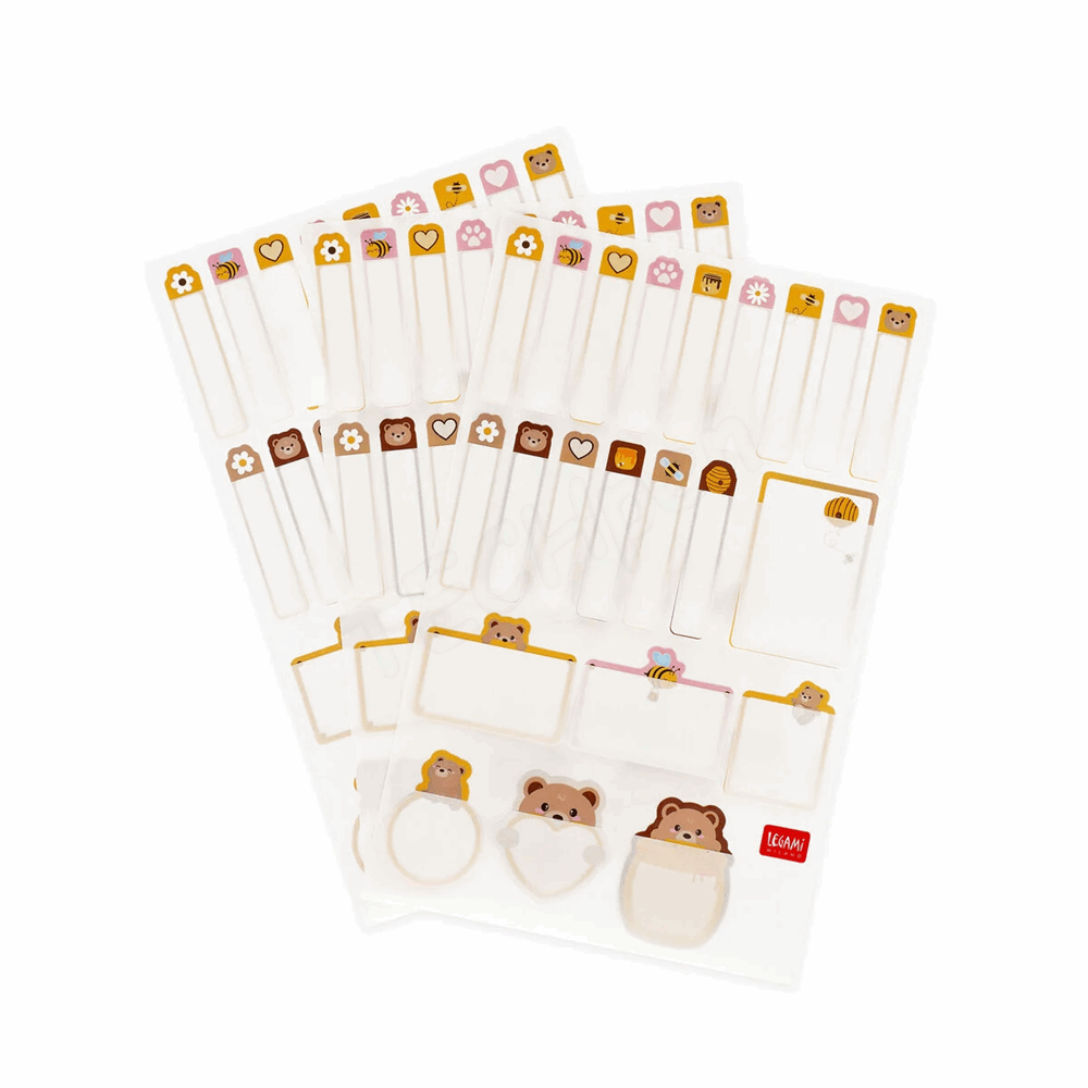 LEGAMI BTS 2026 - STK0002 SET OF 3 STICKER SHEET - TEDDY - TO BE DEFINED - TO BE DEFINED