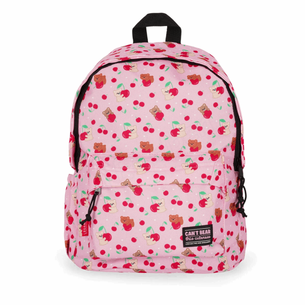 LEGAMI BTS 2026 - BPK0021 MY BACKPACK - BACKPACK - TEDDY BEAR - CHERRY