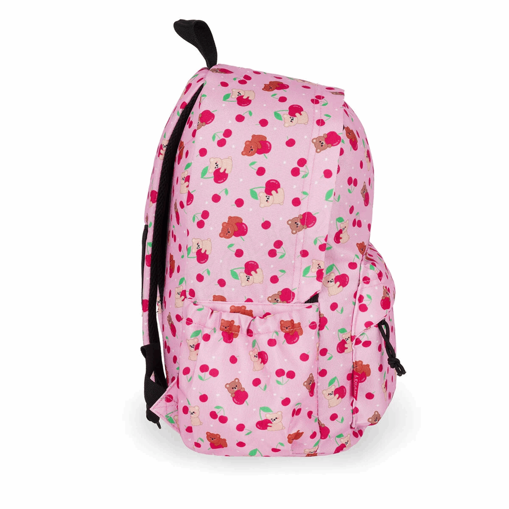 LEGAMI BTS 2026 - BPK0021 MY BACKPACK - BACKPACK - TEDDY BEAR - CHERRY