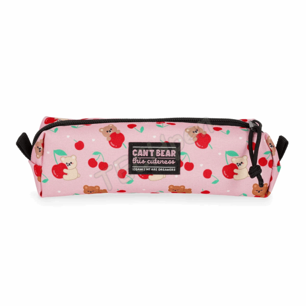LEGAMI BTS 2026 - SPC0021 MY PENCIL CASE - PENCIL CASE - TEDDY BEAR - CHERRY